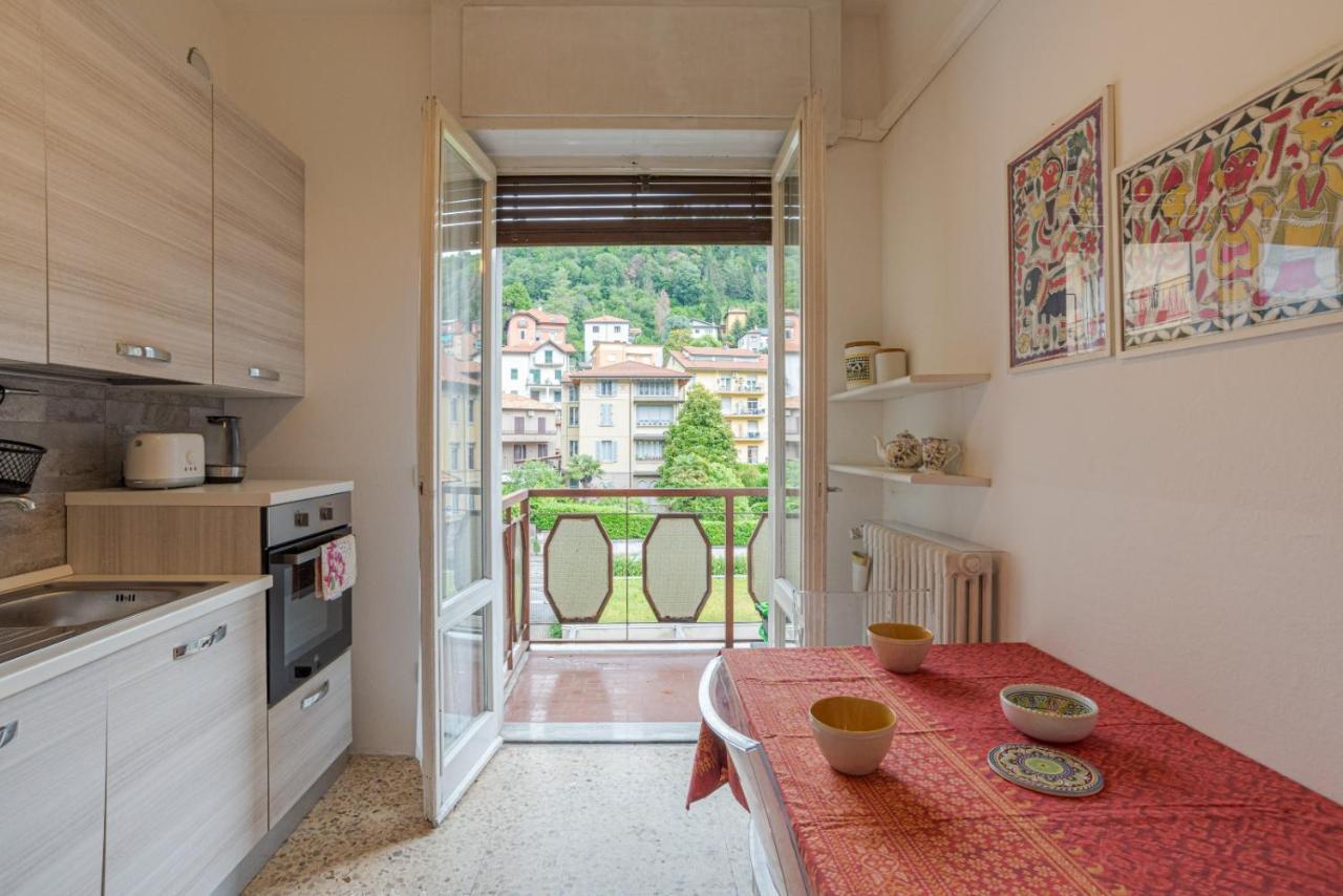 Lovely & Quiet Apartment - With Balcony & Parking Como Dış mekan fotoğraf